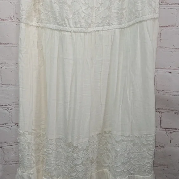 Lane Bryant Festi Eyelet & Gauze Midi Dress Womens Size 18/20 NWT - Picture 4 of 12